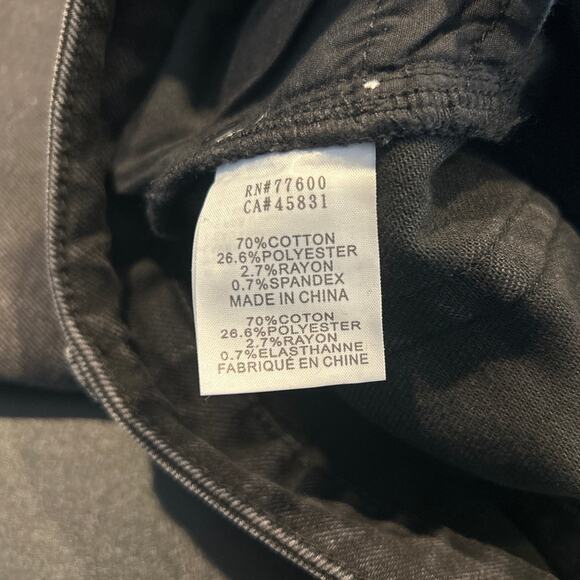 NWT Free People x Sandrine Rose Distressed Jeans, Black, Women's Size 24 - Picture 8 of 8